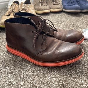 Cole Haan chukka boots lunargrand soles